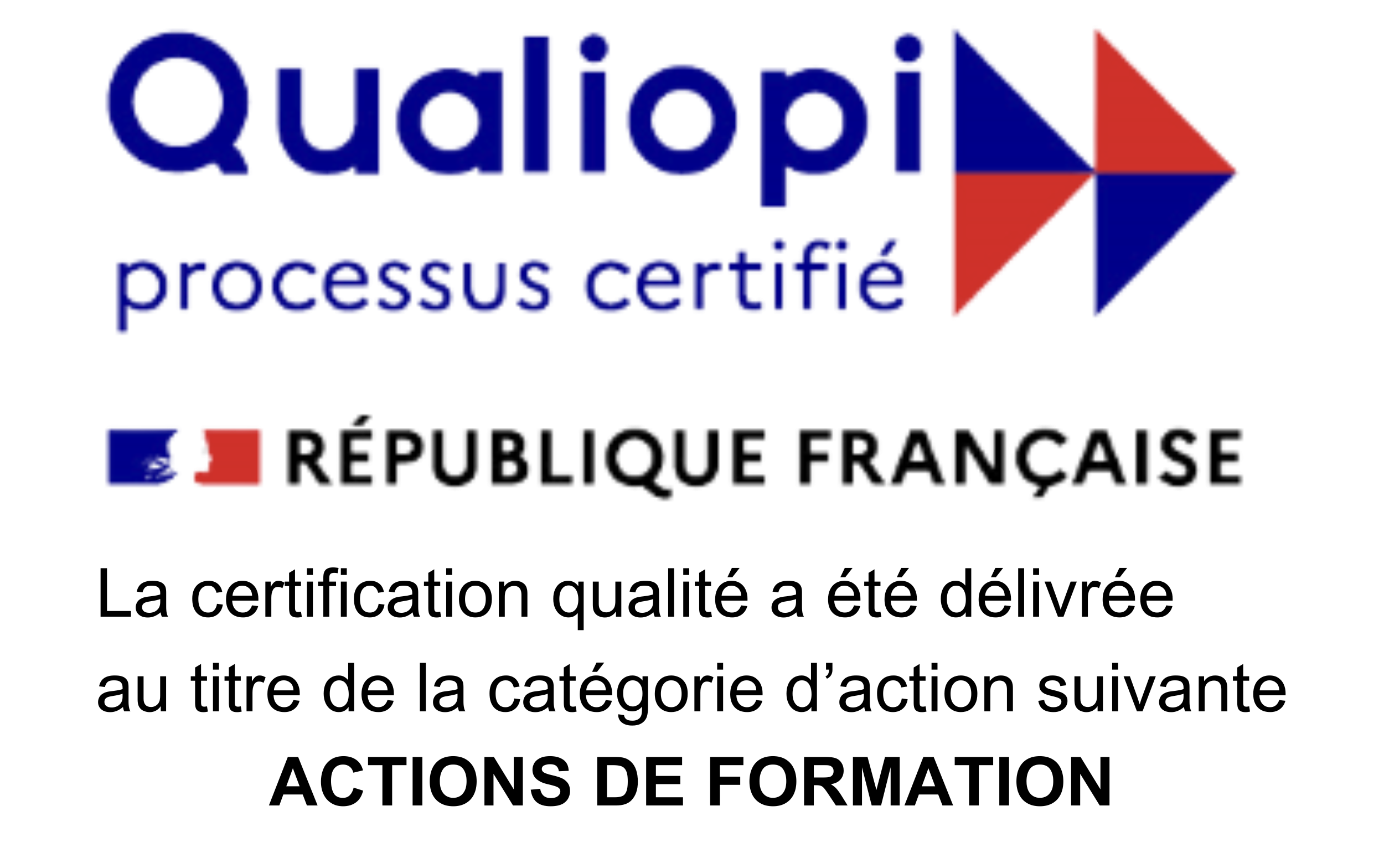 Qualiopi — processus certifié — République française